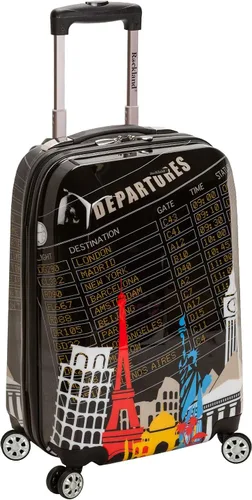 Miniatura 5 de Rockland Departure Hardside Spinner Wheel Equipaje, juego de 2 piezas (2028), SALIDA, Maleta giratoria extensible Melbourne Hardside