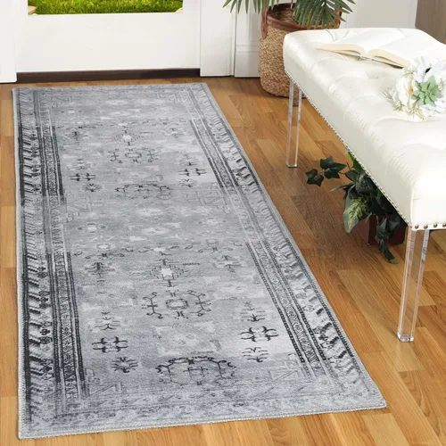 Miniatura 14 de Superior Alfombra de pasillo de interior para sala de estar, dormitorio, cocina/comedor, oficina, única, alfombras con respaldo de algodón
