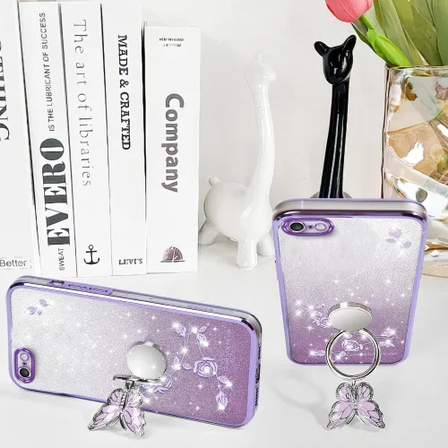 Miniatura 4 de para Apple iPhone 6 (12 cm) Funda para teléfono, para iPhone 6S Funda para teléfono móvil para mujeres y niñas, Funda protectora de TPU con diseño