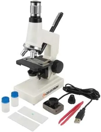Celestron 44320 Microscope Digital Kit MDK, Color blanco