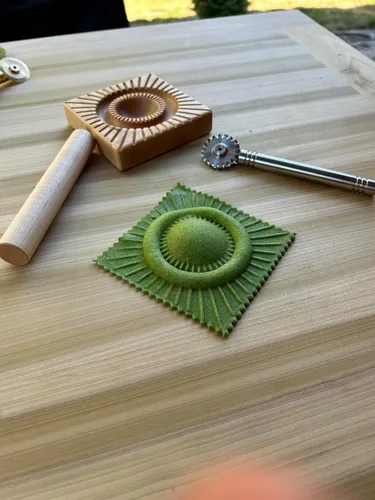 Miniatura 7 de Nonna's cutter, all stainless steel pasta & pastry wheels (Smooth & Fluted pair)
