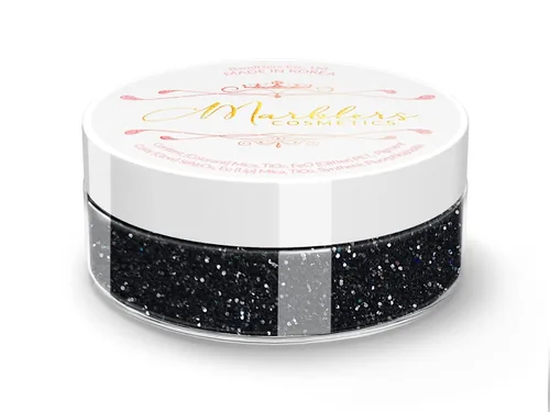 Miniatura 122 de MARBLERS Brillantina de forma gruesa de grado cosmético [estrella] 0.11 onzas (0.11 oz) Escamas No tóxica Vegana Libre de crueldad animal
