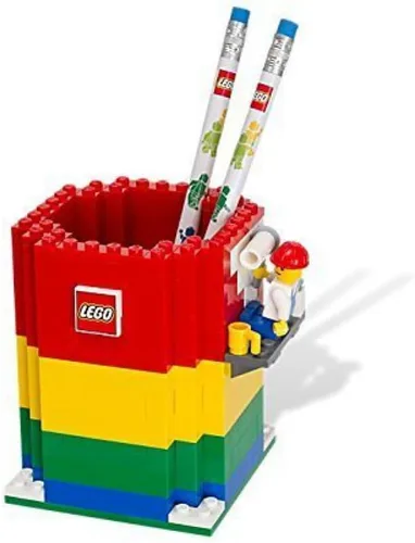 LEGO Portalápices, minifigura y 2 lápices 850426