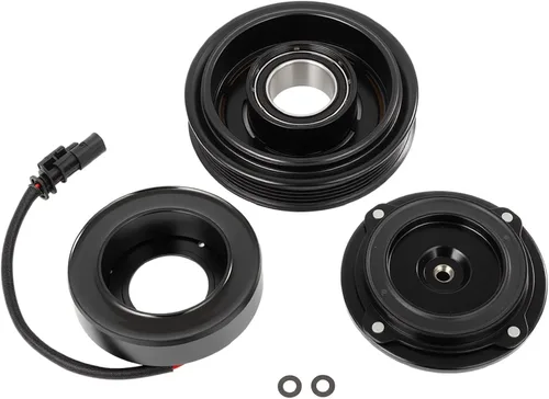 Miniatura 58 de CCIYU Embrague del compresor de CA para el coche 2001 2002 2003 2004 2005-2006 para Hyundai Santa Fe 2.7L Aire acondicionado compresor embrague
