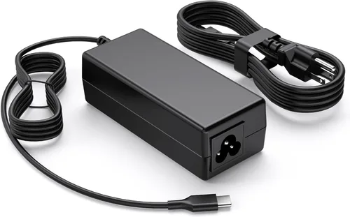 Cargador USB C para portátil de 45 W tipo C - Reemplazo para Acer, HP, Dell Chromebook - Adaptador de cable de alimentación PD de carga rápida de
