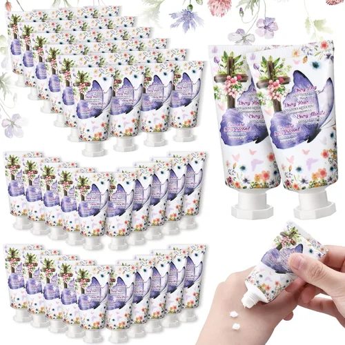 Miniatura 9 de Paquete de 50 Lociones Cristianas para Manos a Granel Regalos para Mujeres Rellenos de Calcetines de Navidad Regalos Bíblicos Mini Loción de Manos