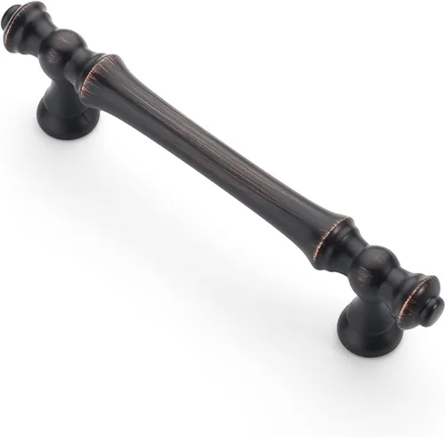 Miniatura 36 de Asidrama 1 paquete de 3 pulgadas (2.992 in) de latón cepillado, tiradores dorados para gabinete de cocina, accesorios para gabinetes de cocina