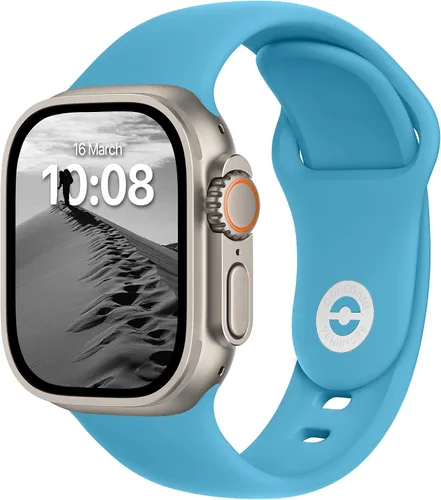 Miniatura 41 de ELETTRONEO SB Correa Deportiva para Bandas de Apple Watch Mujeres Ultra 3 2 49mm, Series 11 10 46mm, 9 8 7 45mm 41mm, SE 6 5 4 44mm 40mm, 3 2 1 42mm