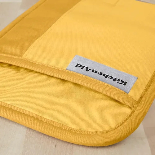 Miniatura 6 de KitchenAid Beacon - Juego de soportes antideslizantes de dos tonos, color amarillo majestuoso, 7 x 10 pulgadas, 2 piezas Majestic Amarillo