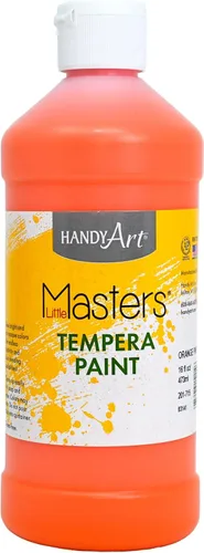 Miniatura 29 de Handy Art Little Masters - Pintura al temple (16 onzas), color rojo