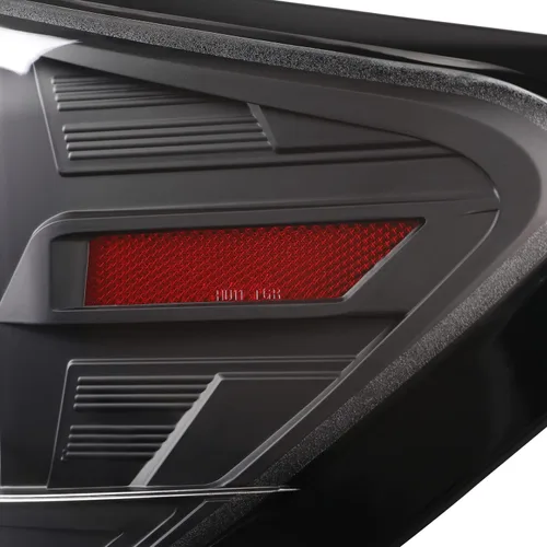 Miniatura 8 de SPEC-D TUNING Luces traseras secuenciales negras con barra LED blanca compatibles con Subaru Impreza/Impreza WRX 2008-2011, conjunto de par