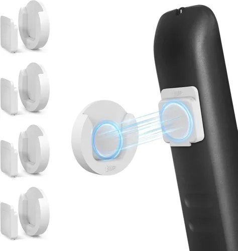 Miniatura 10 de YYILIS Soporte Magnético para Control Remoto de Montaje en Pared, Paquete de 4 Soportes para Control Remoto de TV para Ventilador/Aire Negro