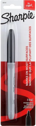 Miniatura 9 de Sharpie (30063) marcador permanente de trazo fino con tinta azul, Negro