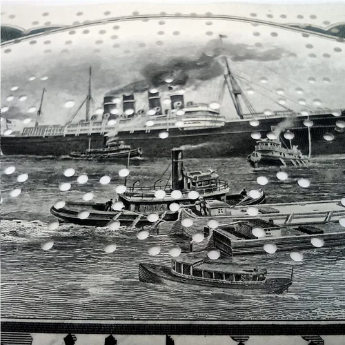 Miniatura 6 de Certificado de Acciones Coleccionables - Empresa que hizo el Titanic "Marina Mercantil Internacional" 1915-20