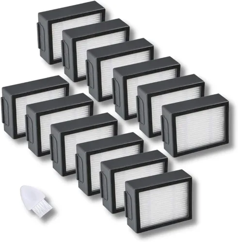 Paquete de 12 filtros HEPA de repuesto compatibles con iRobot Roomba Combo i,e,j Series: E5 E6 i1 i3 i4 i5 i6 i7 i8 J5 J6 J8 J9 y todas las 12-Pack