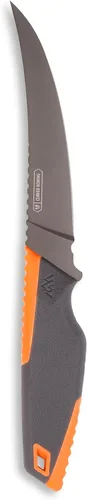 Miniatura 10 de OUTDOOR EDGE VANTEX - Juego de cuchillos de caza enrollable de 4 piezas - Incluye cuchillos de punta caída, deshuesado, desollado y afilador - Juego