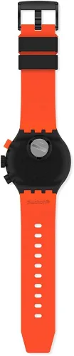 Miniatura 4 de Swatch Orologio CHECKPOINT RED Originals Big Bold 1.850 in Negro SB02B402, Negro -, Moderno