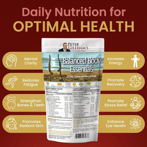 Miniatura 2 de Perer's Choice - Paquete de multivitamínicos y minerales naturales diarios, 2 paquetes de 30 paquetes diarios, alta potencia para la digestión