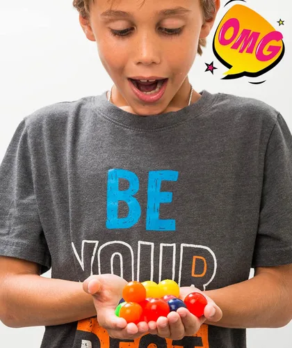 Miniatura 4 de 2CHILL Ja-Ru - Pelotas hinchables Super Hi Bounce (cada paquete de 12 bolas) 3 estilos de juguetes pequeños regalos de fiesta para niños Racketball