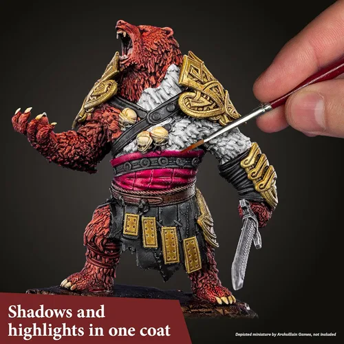 Miniatura 4 de The Army Painter, Speedpaint 2.0, Juego de pinturas más solicitadas, 24 botes de 18 ml de Speedpaints incl. 2 metálicos, 1 medio y 1 pincel gratis