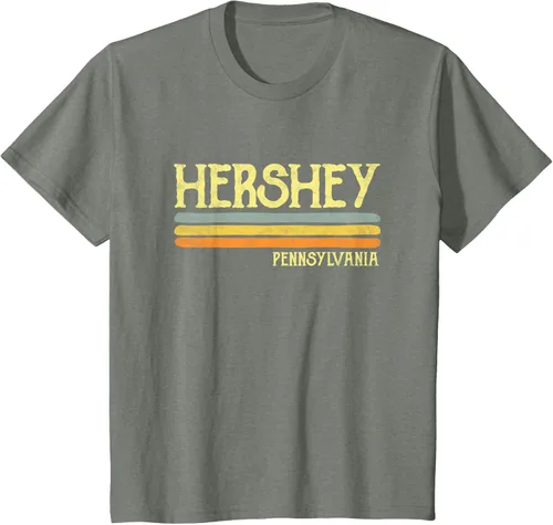 Miniatura 80 de Camiseta vintage de regalo de recuerdo de Hershey Pennsylvania PA, Negro, S