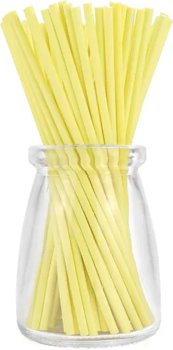 Miniatura 7 de 100 palitos de papel para paletas de papel, 6 pulgadas por 5/32 pulgadas (azul)