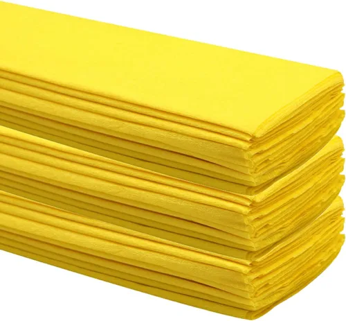 Miniatura 15 de Pliegues de papel crepé (30 hojas), 20 pulgadas de ancho por 3.2 pies de largo, papel crepé mexicano, 21 colores surtidos (verde claro)