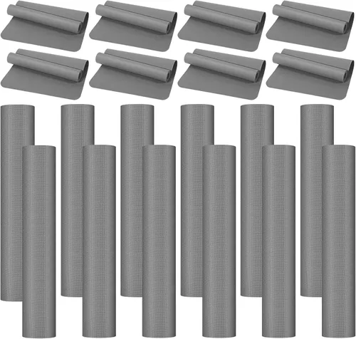 Miniatura 9 de Paquete de 10 esterillas de yoga a granel, 68' x 24' x 4mm de espesor Esterillas de yoga para niños y adultos, paquete de esterillas de gimnasio