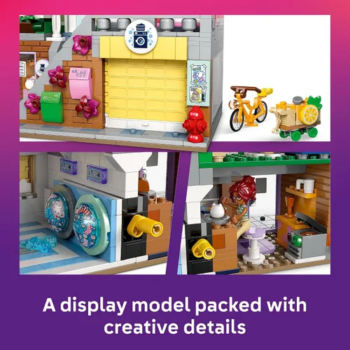 Miniatura 5 de LEGO Friends Heartlake City Apartments and Stores - Juego de construcción de juguetes para niños, niñas y niños, a partir de 12 años, ideas