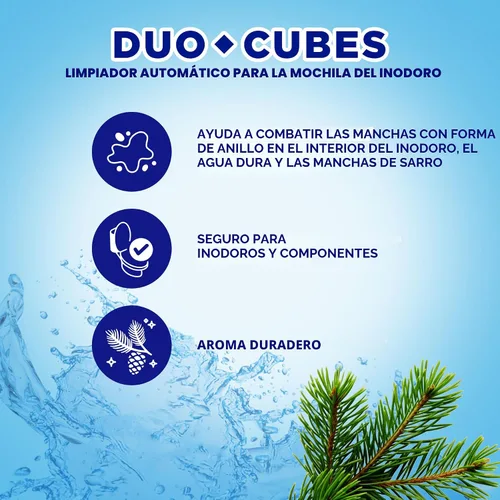 Miniatura 5 de Limpiador para inodoros Soft Scrub en tanque, duo-cubos 2 unidades, fresco alpino (paquete de 7)