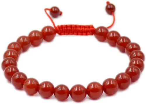 Miniatura 13 de AD Beads Pulseras de piedras preciosas unisex de 0.315 pulgadas (0.315 in), macramé curativo ajustable de 7 a 9 pulgadas Usa esta pulsera
