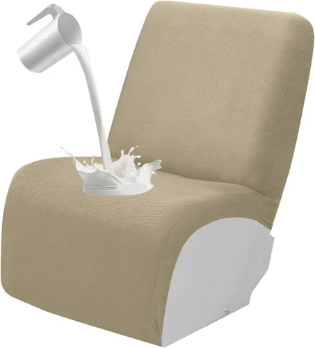 Miniatura 97 de Fundas impermeables de sofá reclinable modular para sofás reclinables, lavable en forma de L, para perros, fundas elásticas para sofá reclinable