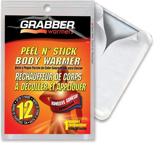 Miniatura 2 de Grabber Warmers Grabber Excursion - Caja calentadora multipaquete, 8 pares de manos, 8 pares de dedos, 8 calentadores corporales Peel N' Stick, 24