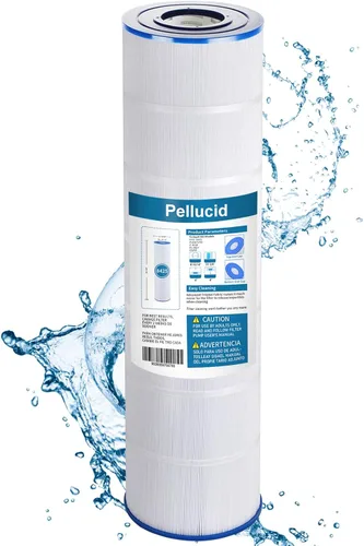 PELLUCID Filtro de piscina compatible con Jandy CS250, Unicel C-8425, R0462500, PJANCS250, Unicel C-8418, Filbur FC-0824, cartucho de filtro de 250