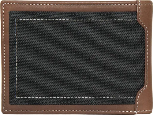 Miniatura 25 de WOLVERINE Billetera plegable de lona/cuero para hombre