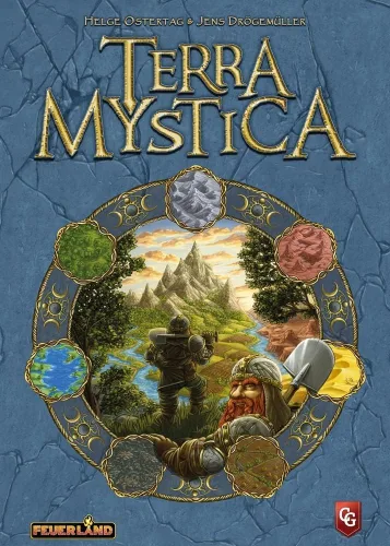 Miniatura 5 de Capstone Games Terra Mystica: Expansión Automa Solo Box para 1 a 2 jugadores Sistema de oponente AI, dificultad modular y juego estratégico
