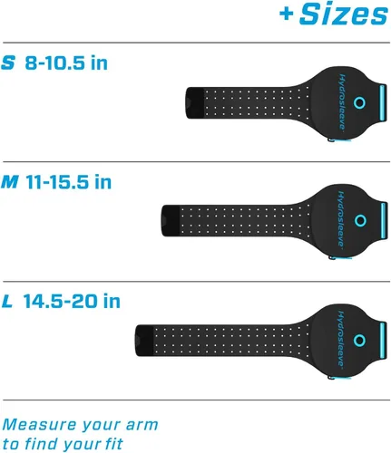 Miniatura 5 de Paquete de hidratación manos libres para corredores – Perfecto para 5K, 10K y maratón Manga de brazo anti-pérdida, aislamiento térmico Trail