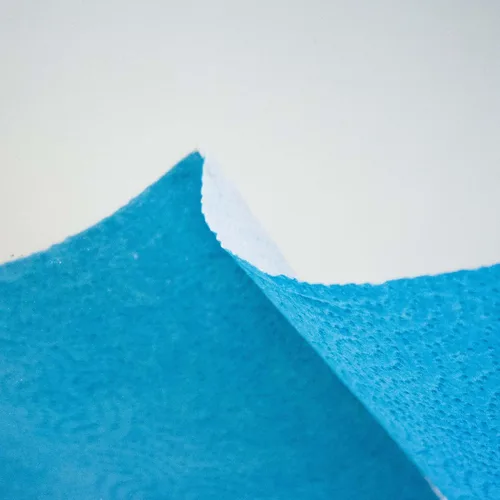 Miniatura 7 de Renova Paquete de toallas de papel azul, 1 rollo, 120 hojas, 2 capas, certificado FSC, sostenible y absorbente