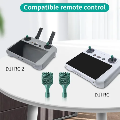 Miniatura 3 de Hanatora Joysticks Stick para DJI RC, RC 2 (Neo, Flip, Air 3S, Air 3, Mini 5/4/3 Pro, Mini 3, Mavic 3 Classic/Pro Drone Controller), control remoto