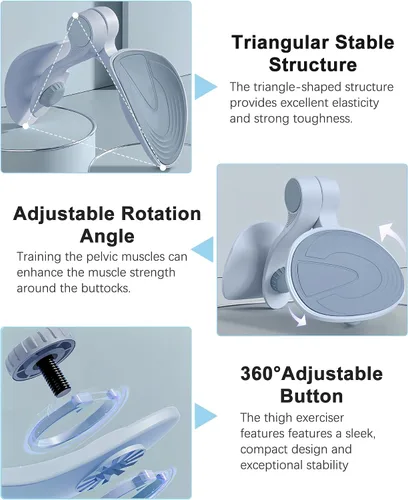 Miniatura 2 de Kegel Exerciser, Pelvic Floor Muscle Exercise Devices for Women, Inner Thigh Exerciser Leg Workout Equipment Thigh Trainer for Male Hip Trimmer