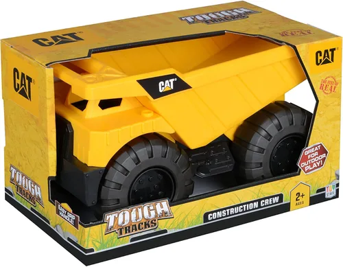 Miniatura 2 de Toy Estado Caterpillar Cat construcción de pistas resistente Crew Dump Truck
