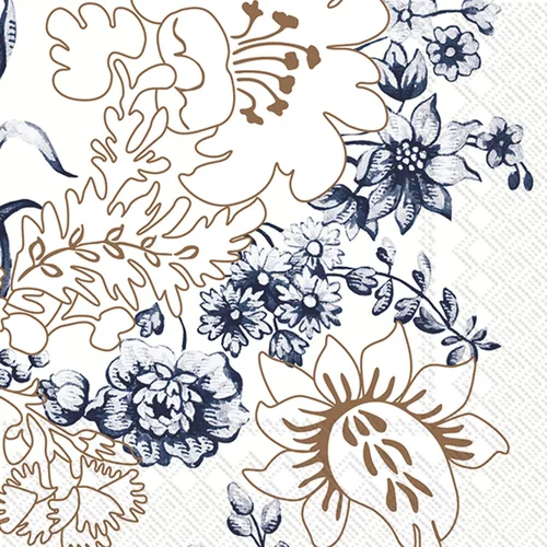 Miniatura 7 de Celebrate the Home - Servilletas florales de papel de 3 capas, flores, 20