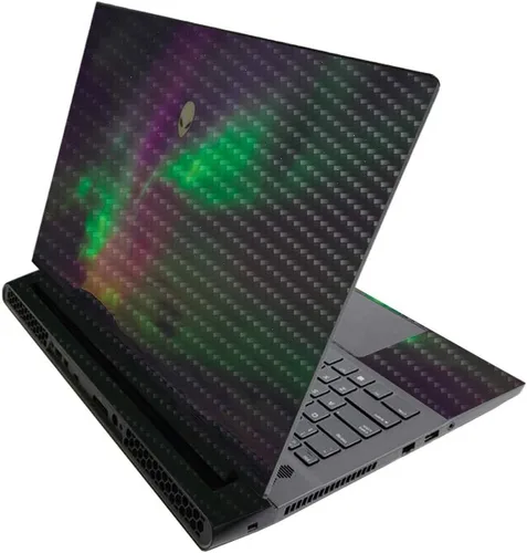 Miniatura 613 de MightySkins - Skin brillante con purpurina para Alienware M17 R3 (2020) y M17 R4 (2021) - Diversión de los años 90 Acabado duradero con purpurina