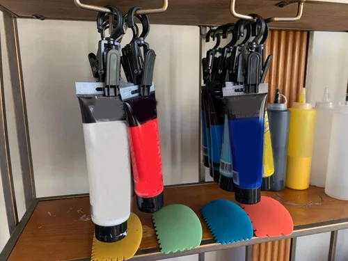 Miniatura 7 de VinBee 20 ganchos de lavandería con clips de plástico superfuerte para el hogar, viajes, ganchos giratorios para colgar en el armario, abrazaderas