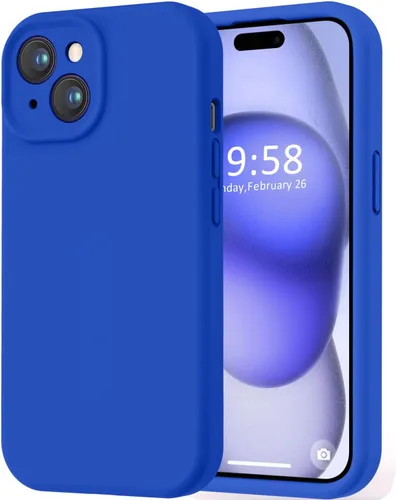 Miniatura 70 de LOVE 3000 Compatible con Funda para iPhone 15, [Cámara de Cobertura Completa de Silicona Suave] [Protección contra Caídas de 8 pies], Forro de Negro