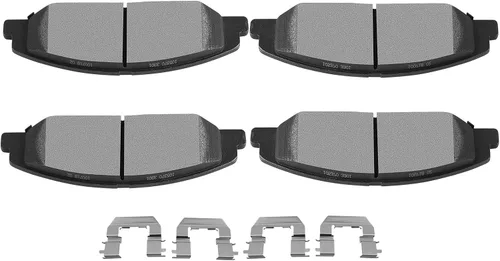 Miniatura 15 de SCITOO Juego de pastillas de freno semimetálicas delanteras D412 para Chevrolet Camaro 1988-1991, Chevrolet Corvette 1988-1996, Pontiac Firebird