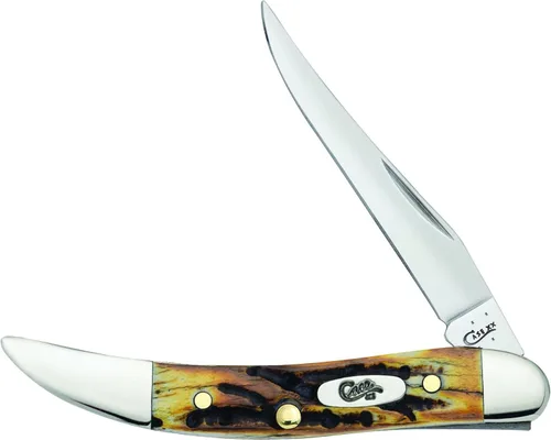 Miniatura 15 de Case XX WR Navaja de bolsillo pequeña Texas Toothpick Blanca con estrellas y rayas sintéticas, artículo #39912 (410096 SS) 7.6 cm cerrada, fabricada