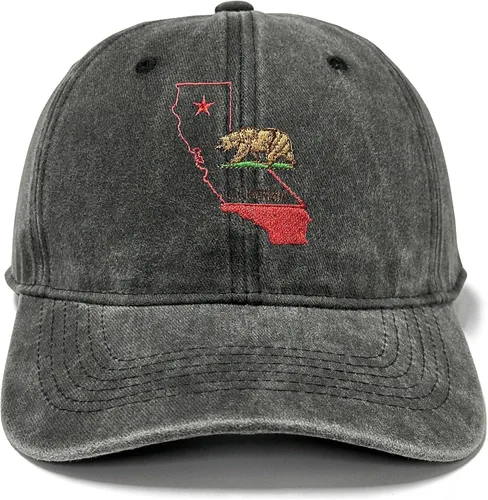 Miniatura 13 de Gorra de béisbol bordada ajustable para hombres y mujeres