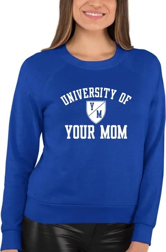 Miniatura 42 de Go All Out University of Your Mom - Sudadera con cuello redondo para hombre