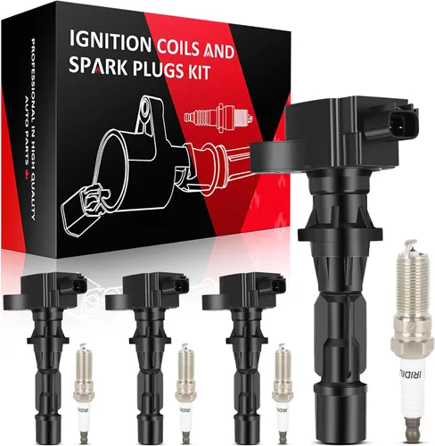Miniatura 69 de SCITOO 6 bobinas de encendido con 6 bujías de iridio para Ford para Lincoln Expedition Explorer F50 V6 MKS MKT Navigator BL3Z-12029-C UF-646 E1146